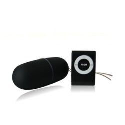 Vibrating egg wireless black