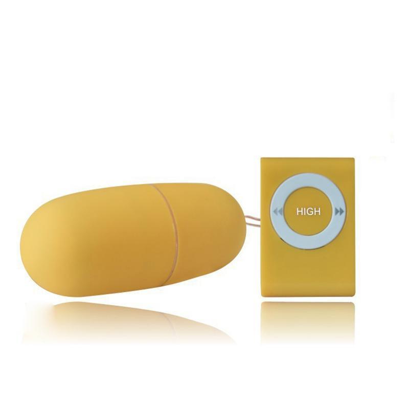 Vibrating egg wireless yellow